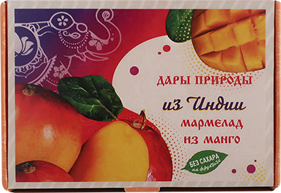  Мармелад дары природы "Манго" 180г   в Пушкино