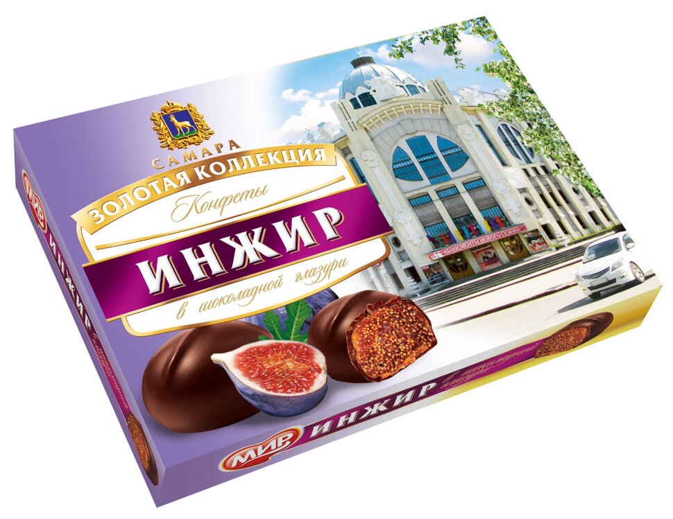  КФ МИР Инжир в шоколадной глазури 160г в Пушкино