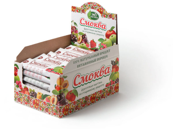 №2 Смоква Яблочно-сливовая (блок 30шт по 30г)  в Пушкино